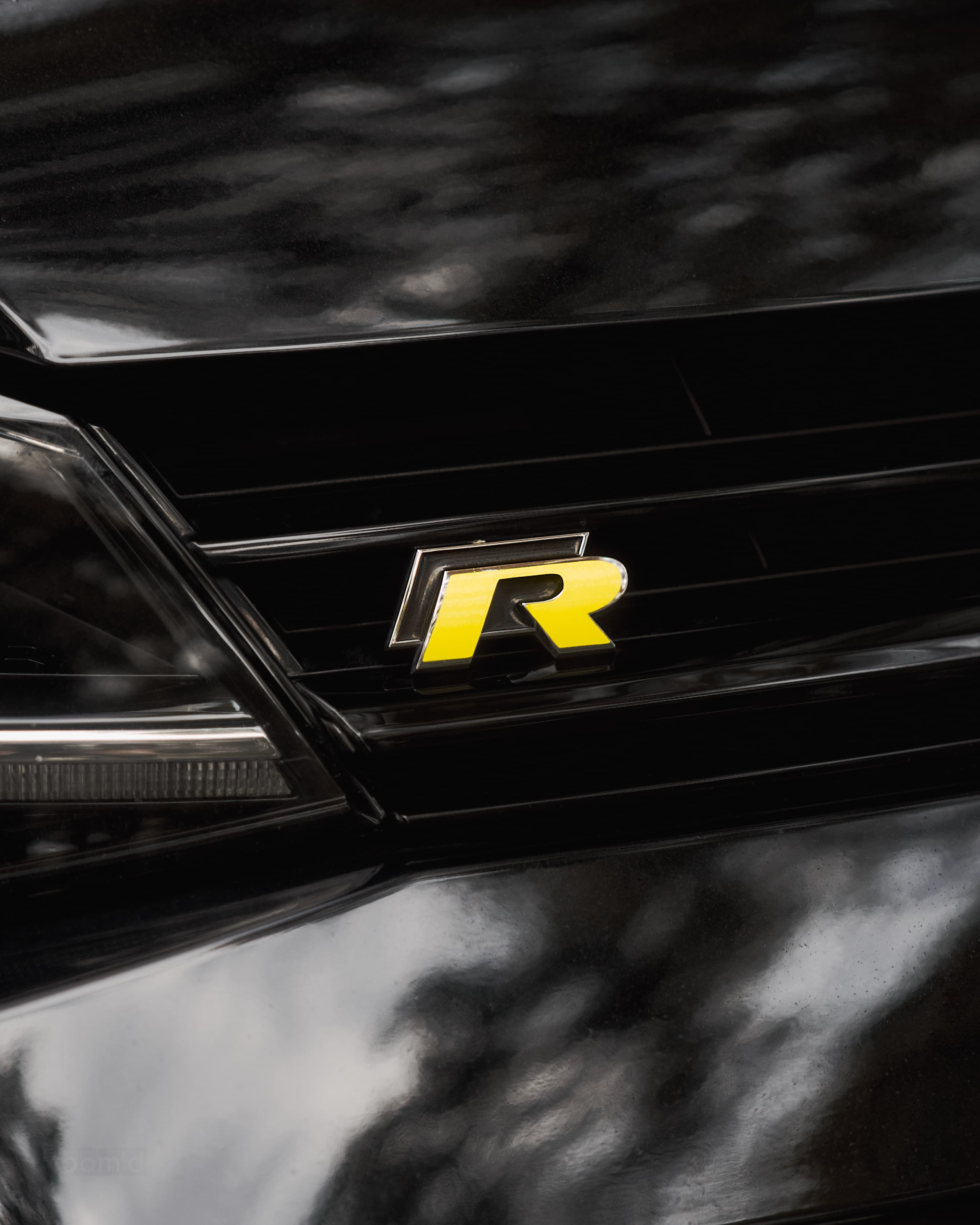 Badge and trim close-up